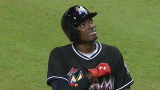 Dee Gordon Overcome With Emotion After Leading Off Marlins Game With A Dinger